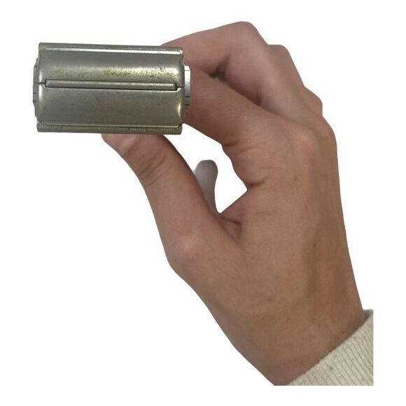 1962 Gillette Slim Adjustable Safety Razor Set Schick Super Chromium Blades Case - Picture 16 of 16